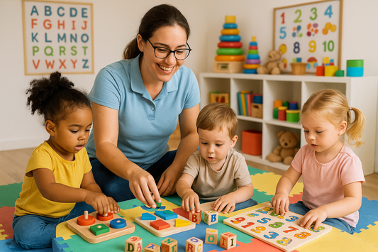 Guide pour assistantes maternelles : transformez chaque journée des enfants avec des activités ludiques