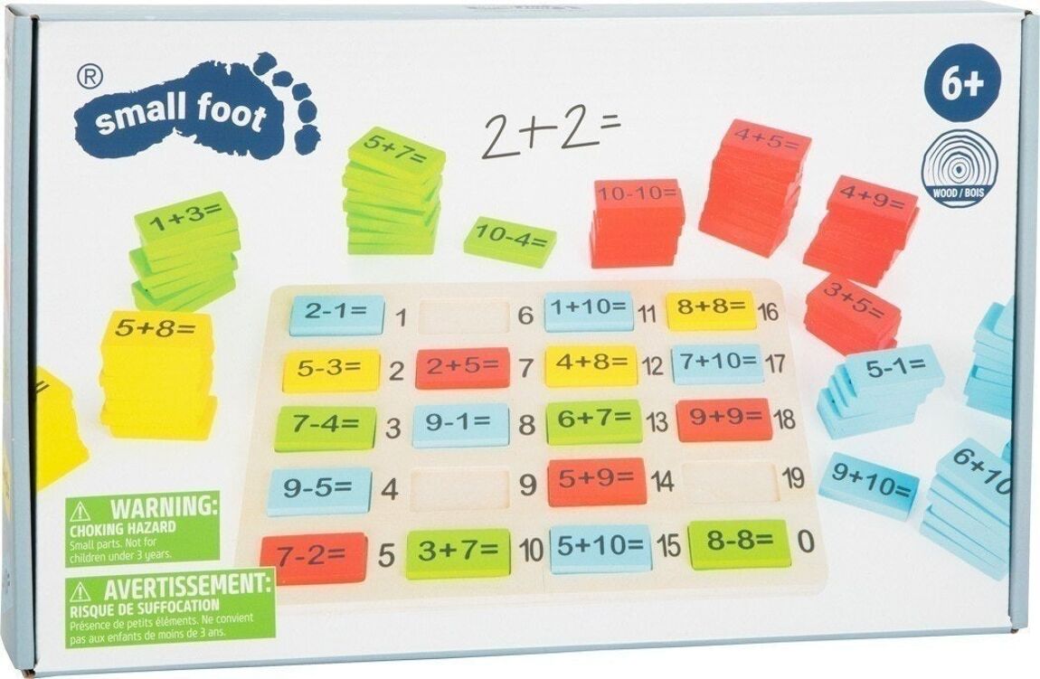 Jeu en bois enfant : Apprendre à calculer tout en s'amusant (mathématiques)