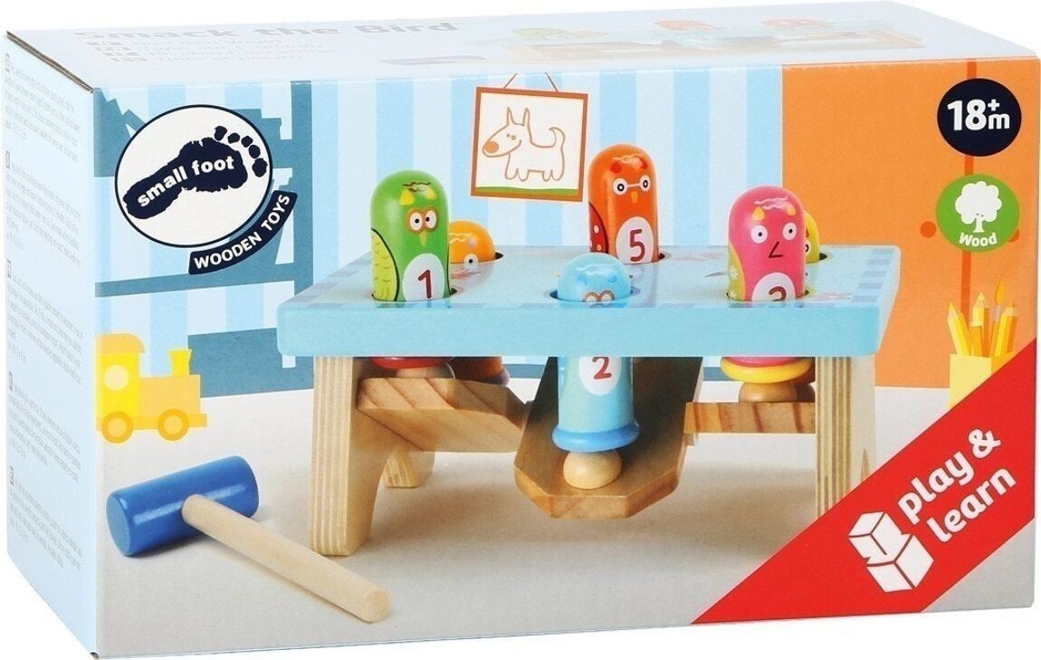 Jeu de frappe taper l'oiseau