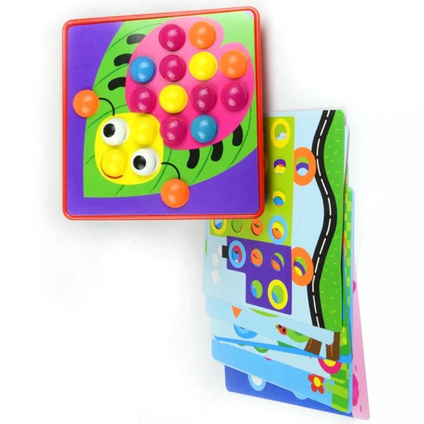Jeu 3D boutons Mosaïque