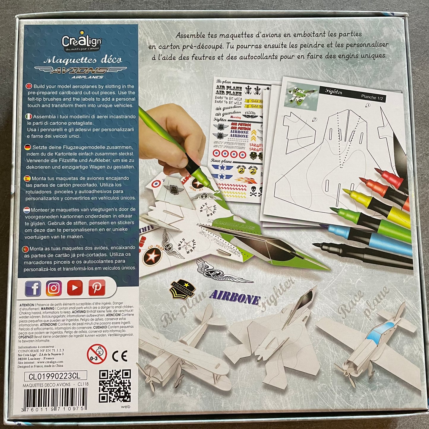 Maquettes déco construction avions