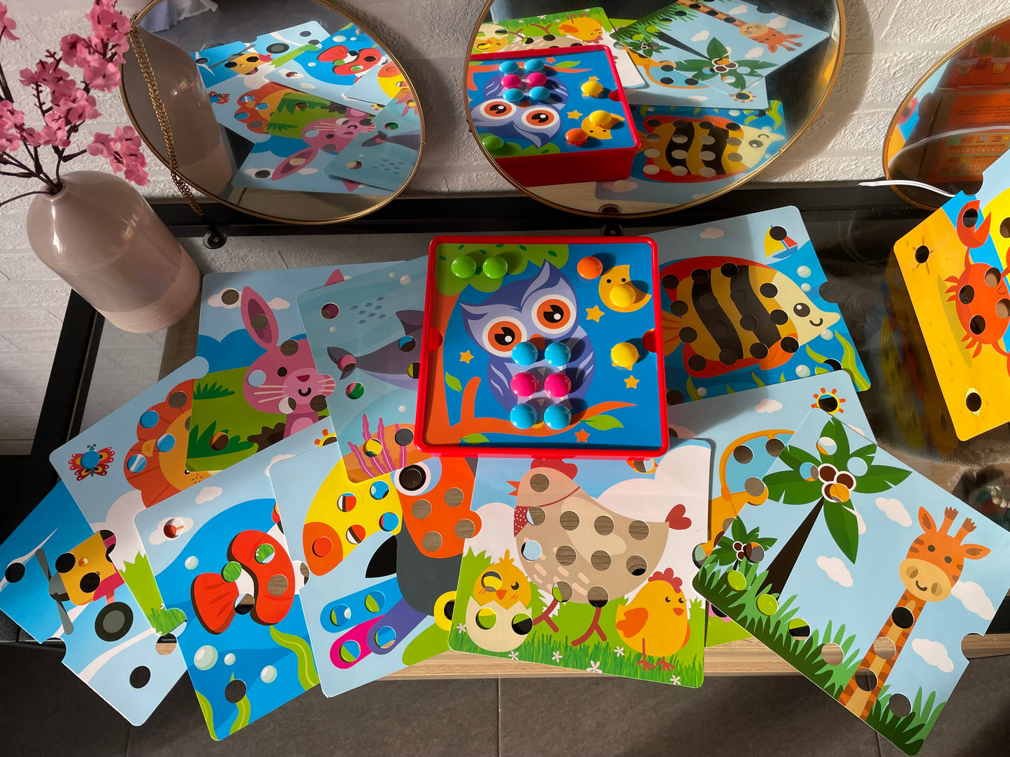 Jeu 3D boutons Mosaïque