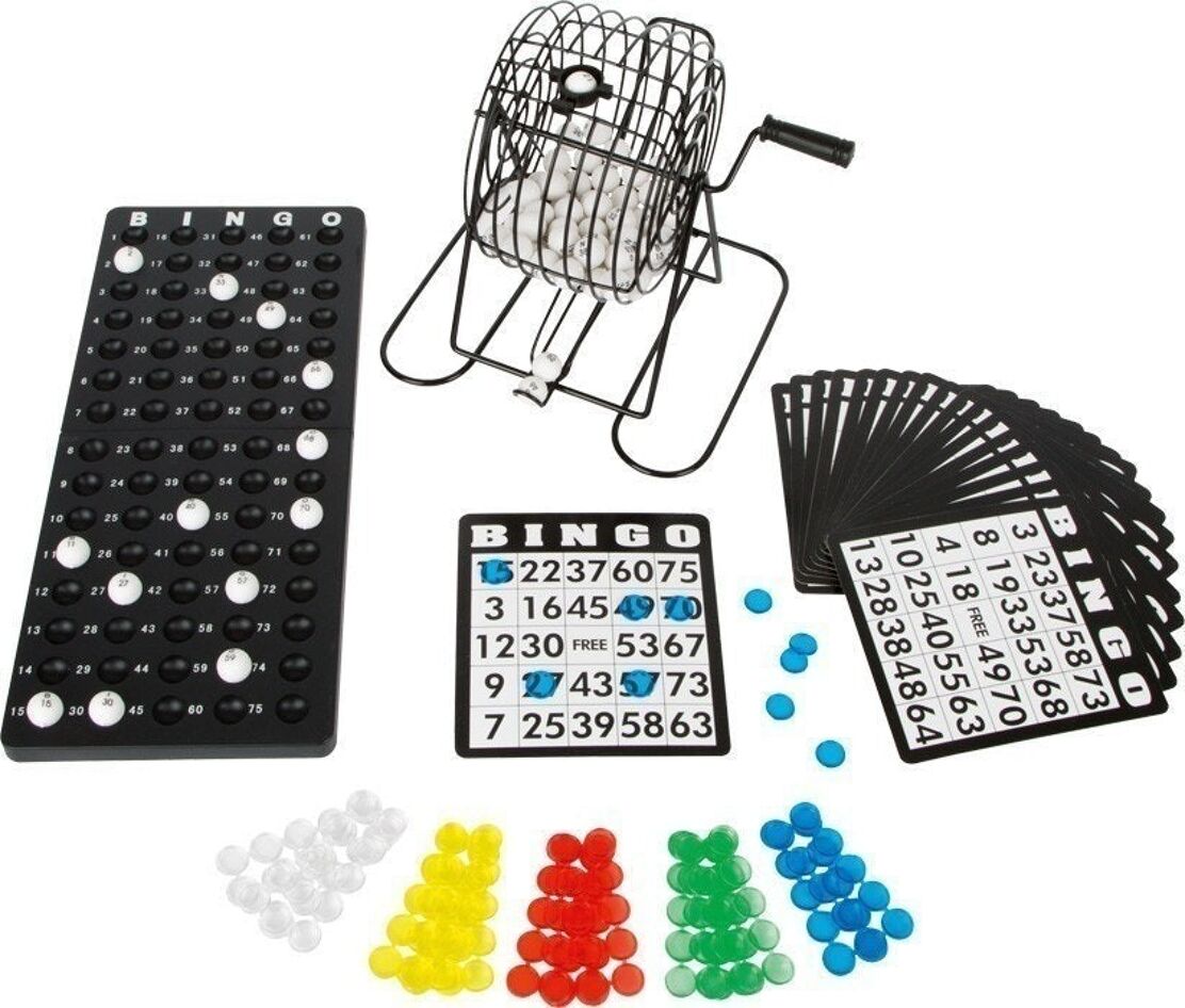 Tambour bingo avec accessoires pour enfants