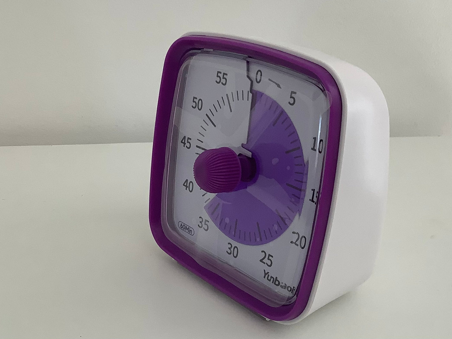 Minuteur visuel pour enfants (timer) violet