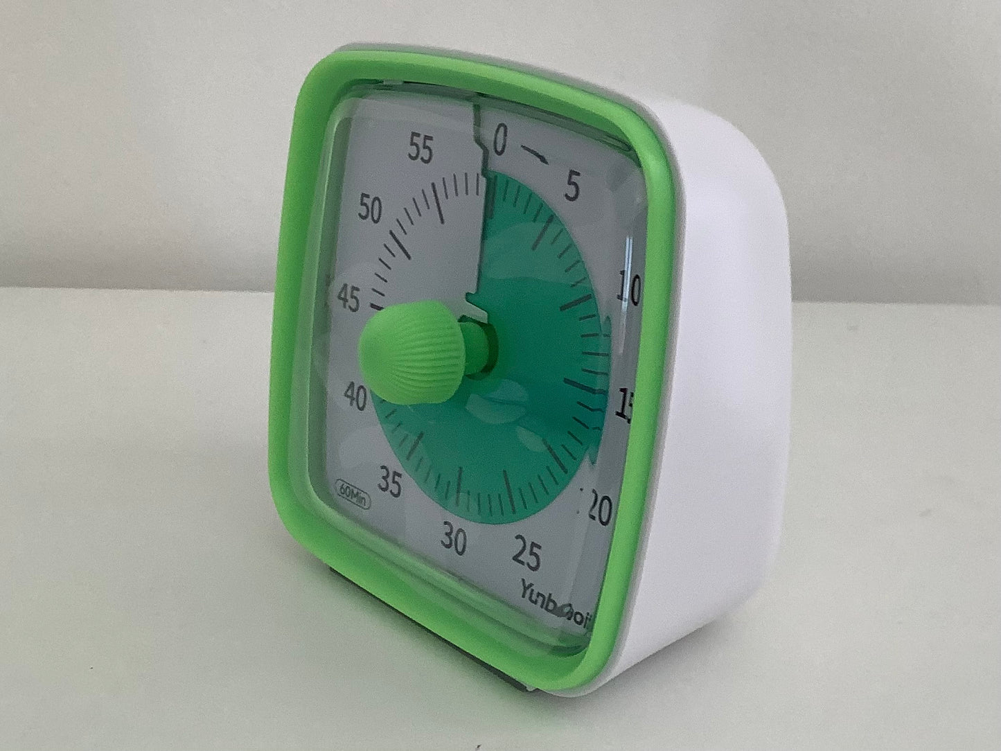 Minuteur visuel pour enfants (timer) vert