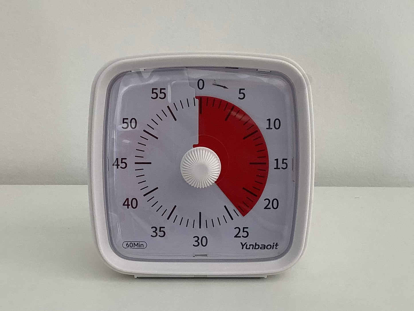 Minuteur visuel pour enfants (timer) blanc