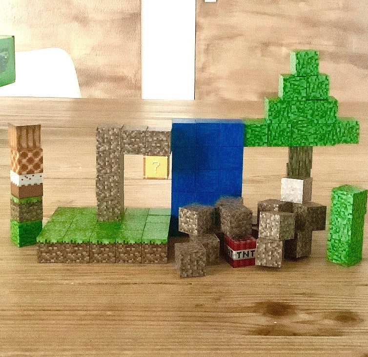 Jeu construction minecraft