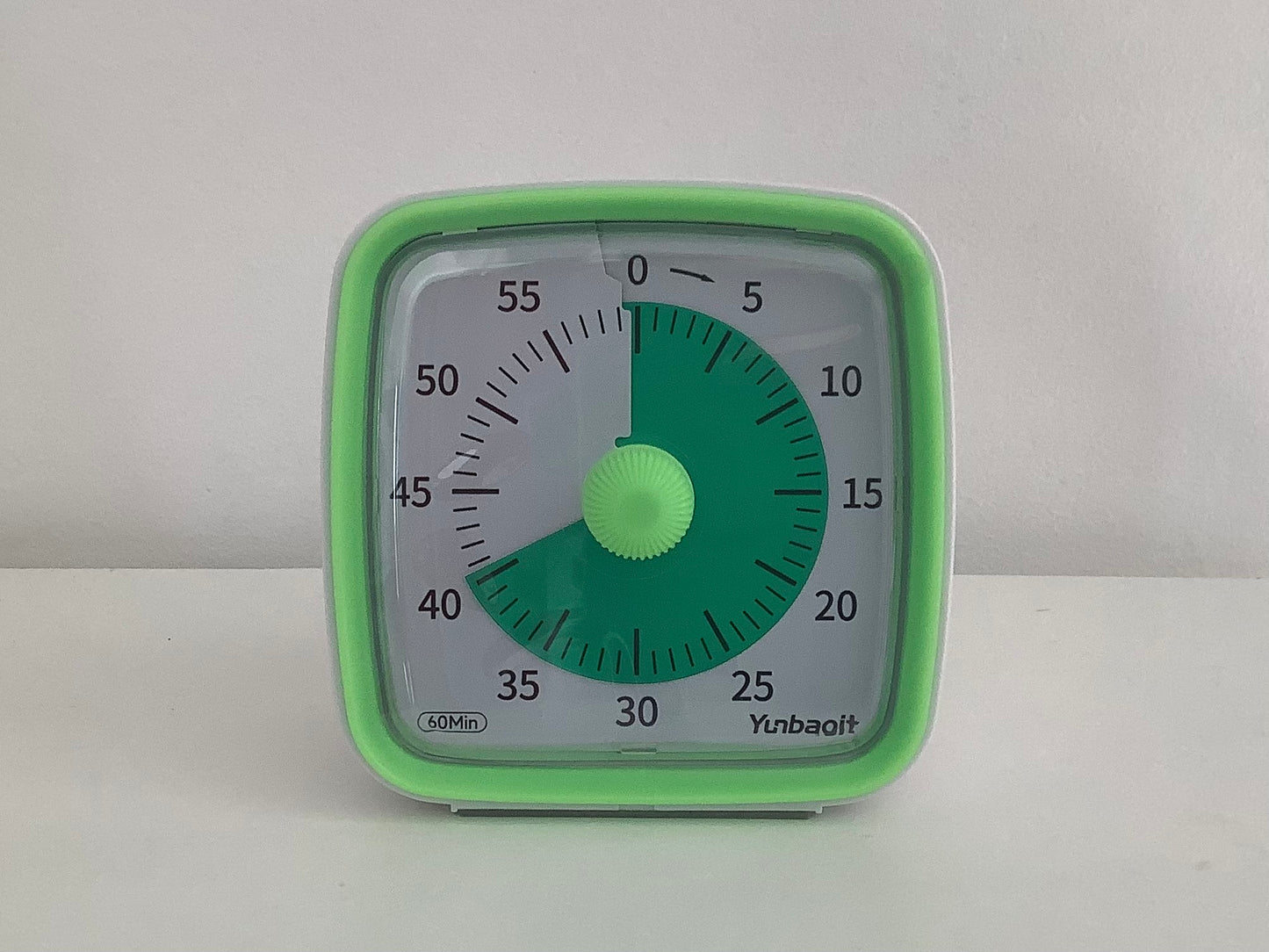 Minuteur visuel pour enfants (timer) vert