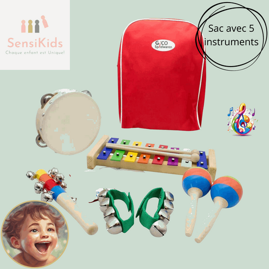 Ensemble d'instruments de musique complet SENSIKIDS