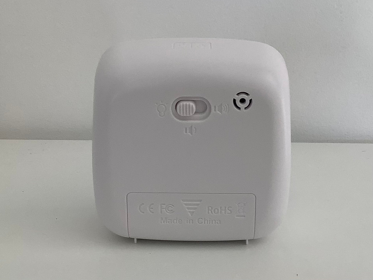 Minuteur visuel pour enfants (timer) bleu fond rouge