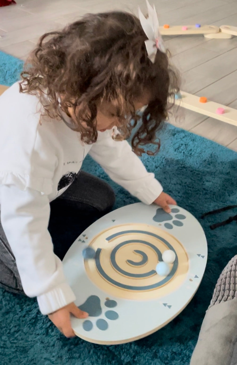 Planche D'Equilibre Labyrinthe Jeux Enfant